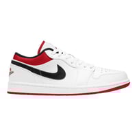Jordan 1 Low White University Red Black