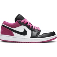 Jordan 1 Low Black Active Fuchsia