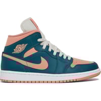 Jordan 1 Mid Dark Teal Green