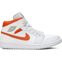 Jordan 1 Mid Starfish Pure Platinum