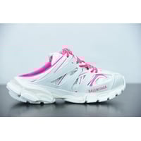 Balenciaga Track Mules White Pink