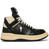 Rick Owens x TURBOWPN Mid Black Cloud Cream