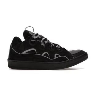 Lanvin Curb Sneakers 'Black Grey'
