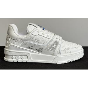 Louis Vuitton Trainer White Stamp