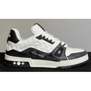Louis Vuitton Trainer Low #54 Black White