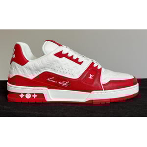  Louis Vuitton Trainer Low #54 Signature Red White