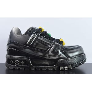 Louis Vuitton Trainer Maxi Leather Black