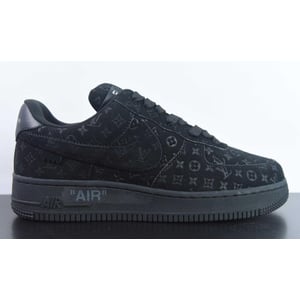 Louis Vuitton x Air Force 1 Low Triple Black