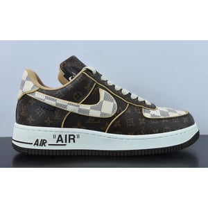 Louis Vuitton x Nike Air Force 1 Low Brown