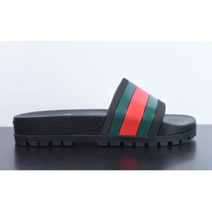 Gucci Web Slide Black