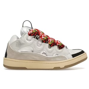 Lanvin Leather Curb White Ivory