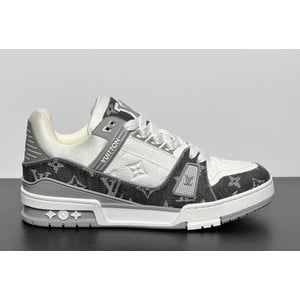 Louis Vuitton Trainer Monogram Denim - Grey