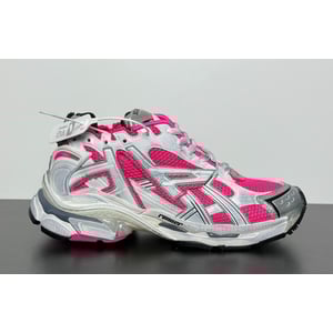Balenciaga Runner Sneaker White Neon Pink