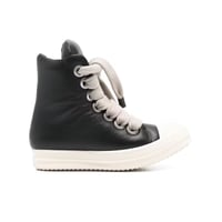 Rick Owens Porterville Jumbo Laced Padded High Black Milk 