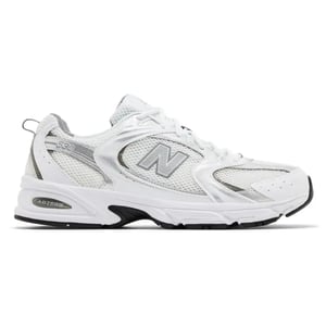 530 White Metallic Silver