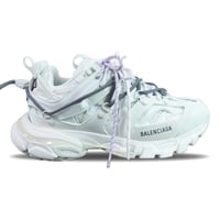 Balenciaga Track Trail Laces Sneaker in White lilac
