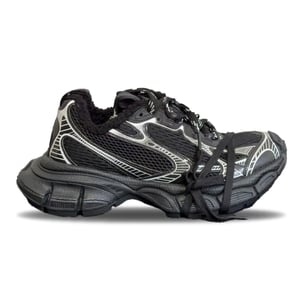 Balenciaga 3Xl Ski Trainers  Worn-Out - Black White