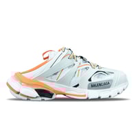 Balenciaga Track Mule White Orange