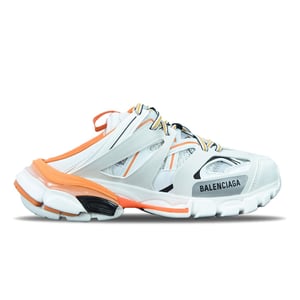 Balenciaga Track Mule White Orange