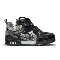 Louis Vuitton Skate Sneaker Black Swarovski Monogram