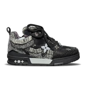 Louis Vuitton Skate Sneaker Black Swarovski Monogram