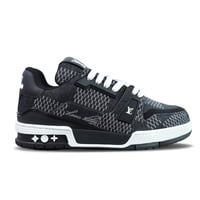Louis Vuitton Trainer Black Damier 3D Denim