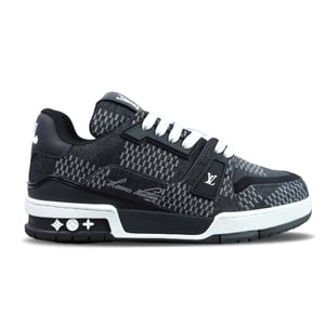 Louis Vuitton Trainer Black Damier 3D Denim