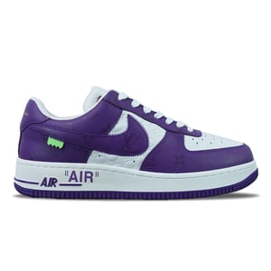 Louis Vuitton x Nike Air Force 1 Low White Purple