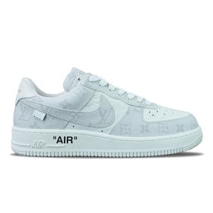 Louis Vuitton x Nike Air Force 1 Low Royal Gray White