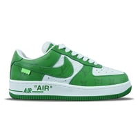 Louis Vuitton x Nike Air Force 1 Low White Green