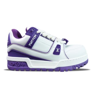  Louis Vuitton Trainer Maxi Sneaker Violet