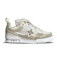 Louis Vuitton Skate Sneaker Beige&White
