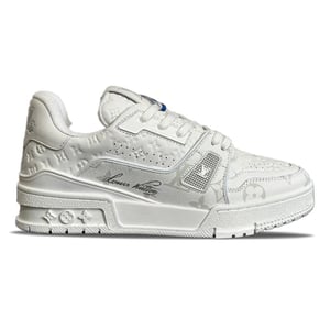 Louis Vuitton Trainer White Stamp