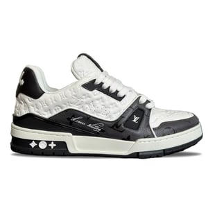 Louis Vuitton Trainer Low #54 Black White