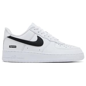 Supreme x Nike Air Force 1 Low Box Logo - White Black