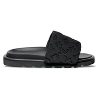 Louis Vuitton Ollie Satin Slides Black