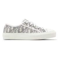Dior Walk'N' Embroidered Canvas Low Grey