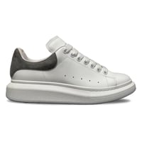 Alexander McQueen Oversized Sneaker White Iron