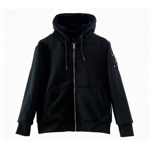 Moose Knuckles Classic Bunny Jacket (Blck, Blck Sherpa Lining)