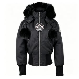 Moose Knuckles Original Debbie Down Bomber Black